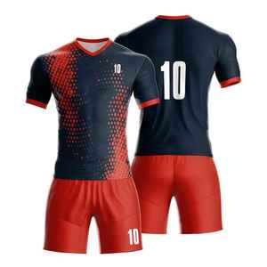 Maillots de football en grande quantité, de bonne qualité, confortables et à séchage rapide, uniformes de football pour jeunes et adultes - Product Image 1