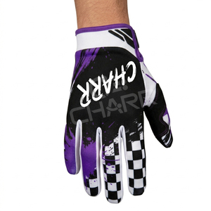Gants de cyclisme VTT personnalisés avec logo, marque privée, gants de vélo à doigts complets, respirants, paume antidérapante pour BMX et VTT - Product Image 1