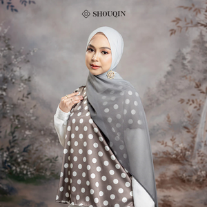 SHOUQIN Écharpe en mousseline dégradée Aurora, bicolore, fluide, douce, légère et respirante, foulard musulman uni, châle - Product Image 2