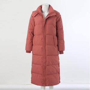 Chaquetas Acolchadas Largas para Mujer de Buena Calidad y Color Personalizado / Chaquetas Acolchadas Largas para Mujer Transpirables y de Secado Rápido - Product Image 3