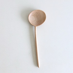 Cuchara de Té de Madera Hecha a Mano, Pulida y Suave, Cuchara para Café y Azúcar, Utensilio de Cocina Natural - Product Image 3