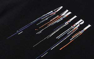 Nouveau design streetwear, 100% coton, anti-rétrécissement, impression en relief, design personnalisé, style hip hop, sweats à capuche - Product Image 6
