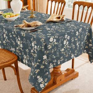 Nappe de table de luxe brodée, 100 % coton pur, imprimée numériquement, en gros, provenant d'un fabricant indien - Product Image 4