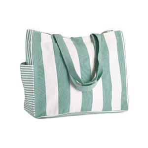 Nouveaux sacs en toile personnalisés à rayures, imprimés sur mesure, en coton, sacs en toile mignons, sacs de shopping écologiques en coton - Product Image 1