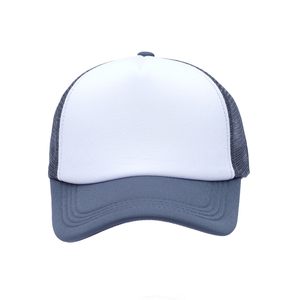 OEM Blank Foam Trucker <b>Hat</b> Custom Logo Embroidery 5 Panel Plain Mesh Back Trucker <b>Hat</b> for Men Women - Product Image 1