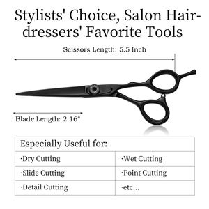 Tijeras de Peluquería de Alta Calidad Premium 2026 de 7.0 Pulgadas con Patrón Mizutani, Diseño de Moda, Tijeras de Belleza y Barbería con Patrón Damasco - Product Image 3
