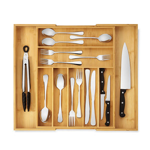 Thiết kế mới nhà bếp ngăn kéo tổ chức hộp, organizador de cubiertos, dao kéo tổ chức nhà bếp ngăn kéo khay - Product Image 6