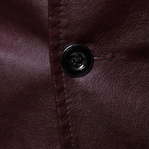 Blazer en cuir pour homme à prix ajustable, anti-plis, qualité supérieure, respirant, léger, entièrement personnalisable - Product Image 5