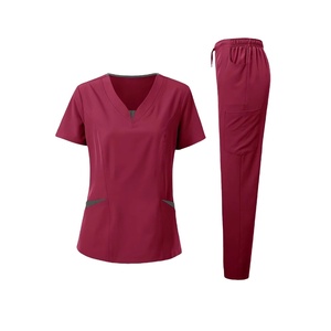 Uniformes médicaux unisexes Vêtements d'allaitement pour hommes et femmes, costumes de beauté, ensembles de vêtements de travail pour médecins dentistes, hauts et pantalons cliniques - Product Image 6