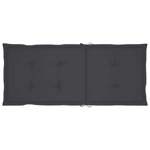 Mecedora de bambú con cojín, cómoda decoración del hogar - Product Image 6