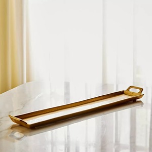 Assured Quality Stainless Steel <b>Tray</b> Amazing Finish Modern Style Premium Metal Serving <b>Tray</b> Nice Pattern Elegant Design - Product Image 5