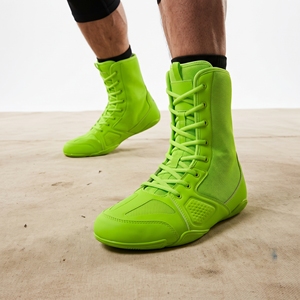 Dumela Adult Customizable Boxing <b>Boots</b> Leather <b>High</b> <b>Top</b> Training Shoes Eco-Friendly Breathable Comfortable Durable - Product Image 5