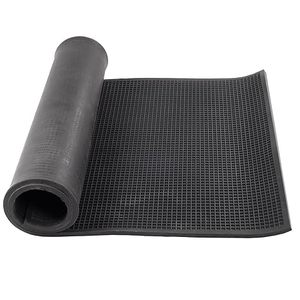 Tapis de sol en caoutchouc anti-fatigue robuste à usage industriel, antidérapant, avec grille de drainage pour cuisine, garage, atelier - Product Image 1