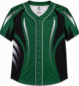 Baseball Uniform Hot Selling Teamwear 100% Polyester Sublimation Printed Custom Logo Team Name Black <b>Red</b> Moisture Wicking Short - Product Image 2