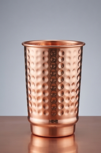Vente en gros de gobelets en cuivre massif martelé, verres à boire, récipients à eau en métal, fournitures de bar - Product Image 2