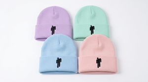 Unisex Winter Warm <b>Wool</b> Knit <b>Beanie</b> <b>Hats</b> with Custom Embroidery Logo Multi-Color Cartoon and Character Patterns 3D Technique - Product Image 5