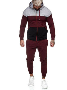 Custom Essentials Hoodie Jogger Sweat Pants <b>Set</b> XL Size Brand Clothing Manufacturer Winter Gym Tracksuit with Hooded Collar - Product Image 2