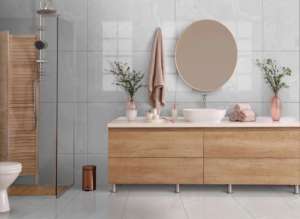 Carreaux de porcelaine brillants effet pierre de luxe 800x1600 1200x1800 750x1500mm, grandes dalles pour décoration intérieure haut de gamme - Product Image 2