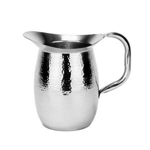 Carafe à eau de qualité supérieure, en acier inoxydable, façonnée à la main, pour la consommation et le service, idéale pour les mariages. - Product Image 4