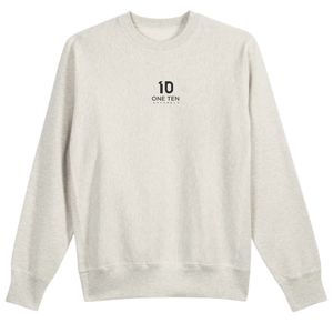 เสื้อสเวตเชิ้ตคอกลมผู้ชาย คลาสสิค สีเฮเธอร์โอ๊ตเมล ผ้าฝ้ายพรีเมียม แขนยาว สวมใส่สบาย เหมาะสำหรับทุกวัน - Product Image 1