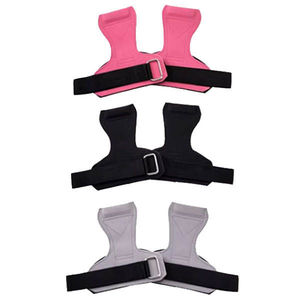 Poignées de gymnastique haute performance avec sangle de poignet longue et réglable pour Crossfit, tractions, muscle-ups, anneaux, barres de force - Product Image 2