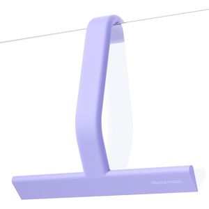 Tergivetro doccia in silicone monopezzo con gancio integrato per appendere facilmente, ideale per finestre, porte e specchi domestici - Product Image 1