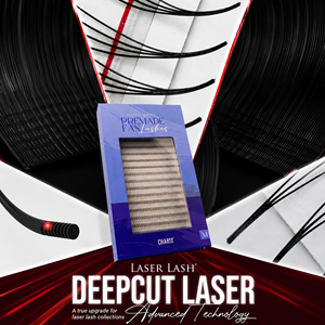 Boîtes à cils Charmlash en gros, extensions de cils en vison laser légères, plus douces, 30 % plus longues, plus durables, innovantes, à tige moyenne - Product Image 1