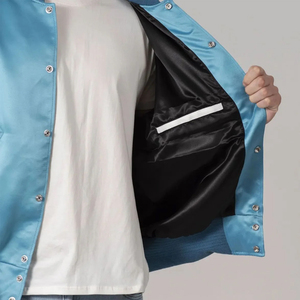 Vestes en satin pour hommes, design élégant, prix de gros, fabrication sur mesure, best-seller, quantité en vrac, Pakistan. - Product Image 6
