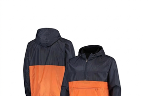 Veste softshell unisexe réversible à blocs de couleur avec capuche, en microfleece, résistante à l'eau, fermeture éclair, vêtements de randonnée en plein air pour adultes - Product Image 3