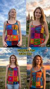 SK NOOR SONS PRESENTA los NUEVOS VESTIDOS CASUALES para MUJER con un DISEÑO HERMOSO, ECOLÓGICOS, LAVABLES, DISPONIBLES en VARIOS COLORES, 100% ALGODÓN - Product Image 2