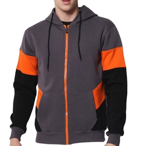 Sudadera con capucha de algodón 100% de peso pesado para hombre, con cremallera completa, personalizable con logo, estilo streetwear, fabricada en Pakistán - Product Image 1