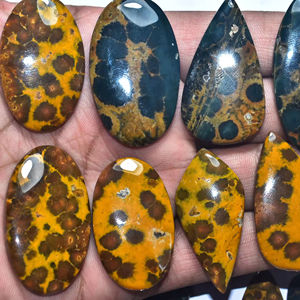 Lote de Cabujones de Jaspe Oceánico Natural, Lote de Gemas de Jaspe Oceánico, Lote de Gemas de Jaspe al por Mayor para la Fabricación de Joyas - Product Image 5