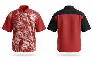 Camisas de Vestir Personalizadas al por Mayor para Hombre, Manga Corta, con Botones, Estampadas, Casuales, Transpirables, de Poliéster, para Golf - Product Image 2