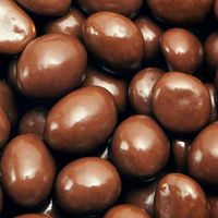 Dragées d'amandes enrobées de chocolat au lait saveur orange et cannelle, certifiées Halal et ISO, pour la vente en gros et en vrac – Snack sain OEM