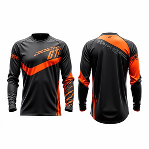 Custom Made Men Clothing Motocross Top Oem Service =t-shirts Motorcycle Jerseys Men Fitness Auto Racing Wear Motocross Jerseys - Product Image 2