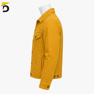 Men Denim <b>Jacket</b> Crafted For Effortless Styling With Comfortable Denim Fabric A <b>Smart</b> Fit And A Distinctive Casual Appearance - Product Image 4
