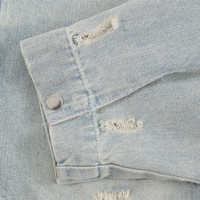 Veste en jean tendance 2026 pour hommes – Manteau de travail en jean de haute qualité, personnalisable OEM, style streetwear décontracté