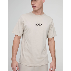 Hot Selling Workout Athletics <b>Men</b> T <b>shirt</b> <b>Gym</b> Fitness <b>Oversized</b> Casual Sportswear Heavyweight Pure Cotton Printed Tees - Product Image 4