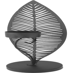 Candle Holder Metal Heavy Base for Room Decor Christmas Decorations Party Wedding Halloween Iron <b>Candlestick</b> Holder - Product Image 3