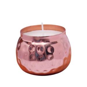 Wholesale Modern Home Decor Gold Metal Bowl Candle Jar Set Hammered Metal <b>Tealight</b> <b>Holders</b> For Diwali Gift & Wedding - Product Image 4
