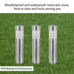 6 pezzi IP44 luci di via solare impermeabile RGB che cambiano colore per giardino Yard passerelle all'aperto percorso luci - Product Image 3