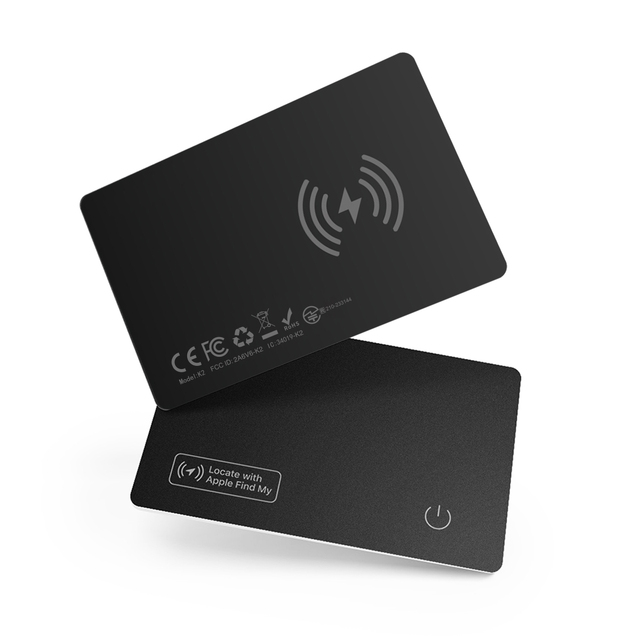 Mini Smart GPS Tracker & Locator 2-in-1 MFi Certified Find My Feature Supports IOS Android Phones Keys Wallet