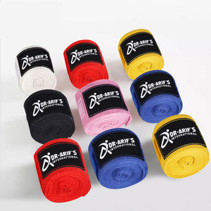Envolturas de manos de boxeo con logotipo personalizado Equipo de Muay Thai Kickboxing Envolturas de manos de boxeo Elástico Venta al por mayor Precios baratos - Product Image 5