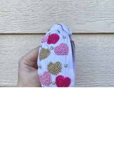 Serre-tête de luxe indien à sequins pour femmes et filles, accessoire de coiffure perlé de haute qualité - Product Image 5