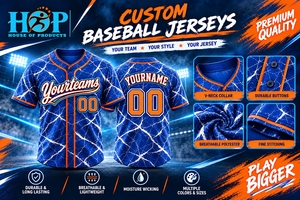 Camisetas de Béisbol Personalizadas de Alta Calidad, Transpirables y Estampadas con Bordado para Equipos de Entrenamiento, Camisetas de Béisbol y Sóftbol - Product Image 2