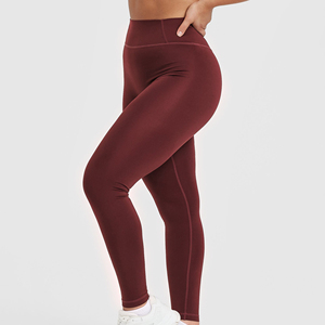 High Waist Calf-Length Yoga <b>Leggings</b> <b>With</b> <b>Pockets</b> Four-Way Stretch Spandex Polyester Women's <b>Workout</b> Pants - Product Image 4
