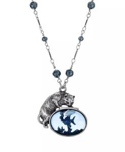 Collana Montana con gatto e pesce |   2028 - Product Image 1