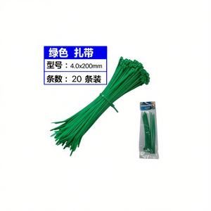 Attaches-câbles verts BRIDAS 4.0*200MM pour une gestion efficace des câbles et des accessoires - Product Image 2