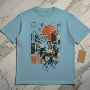 Heavyweight Cotton Oversized Men's T-Shirts Custom Graphic Street Wear In Stock Low MOQ Summer - Product Image 4