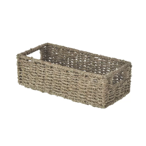 Handwoven Eco-friendly Set 5 Seagrass Stackable Storage <b>Bins</b> Kitchen Storage <b>Bins</b> Wholesale Price from Vietnam - Product Image 5